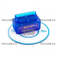Сканер диагностики автомобиля Elm327 Bluetooth  OBD2 V1.5 mini (2 платы) (PIC18F25K80)